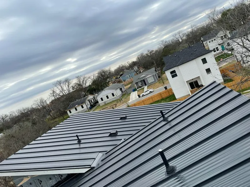Standing seam metal roof panels with vents for Skylight Repair in Weiser